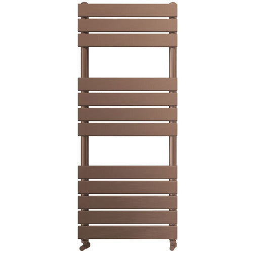 Astini Queenstown Bronze 1200x450mm Designer Radiator Towel Rail