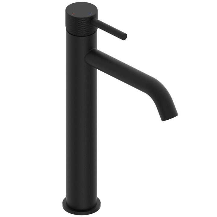 astini-redondo-matte-black-round-tall-eco-basin-mixer-tap-