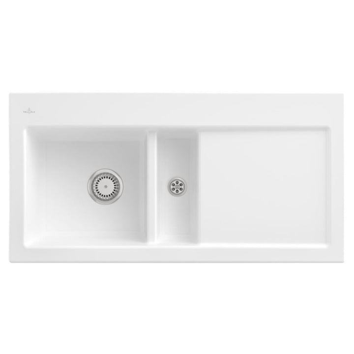 villeroy--boch-subway-60-flat-15-bowl-ceramic-kitchen-sink---no-waste-67700fr1-