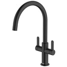 mcalpine-teviot-matt-black-twin-lever-kitchen-mixer-tap-