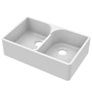 lsc-butler-795-20-bowl-white-ceramic-kitchen-sink-with-weir-style-overflow--brushed-brass-waste-