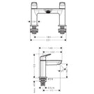 hansgrohe-logis-matt-black-twin-lever-2-hole-rim-mounted-bath-mixer-tap-