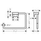 hansgrohe-addstoris-matt-black-cloakroom-with-soap-dish-towel-ring--roll-holder-