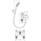 hansgrohe-logis-matt-black-2-hole-rim-mounted-bath-mixer-tap-with-diverter-valve--hand-shower-