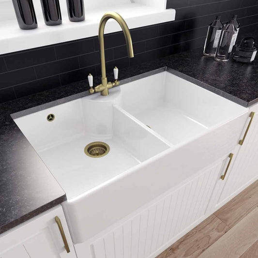 lsc-butler-895-20-bowl-white-ceramic-kitchen-sink--brushed-brass-waste-