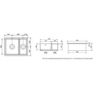 leisure-loxley-15-bowls-white-fire-clay-ceramic-kitchen-sink-clox3216wh-