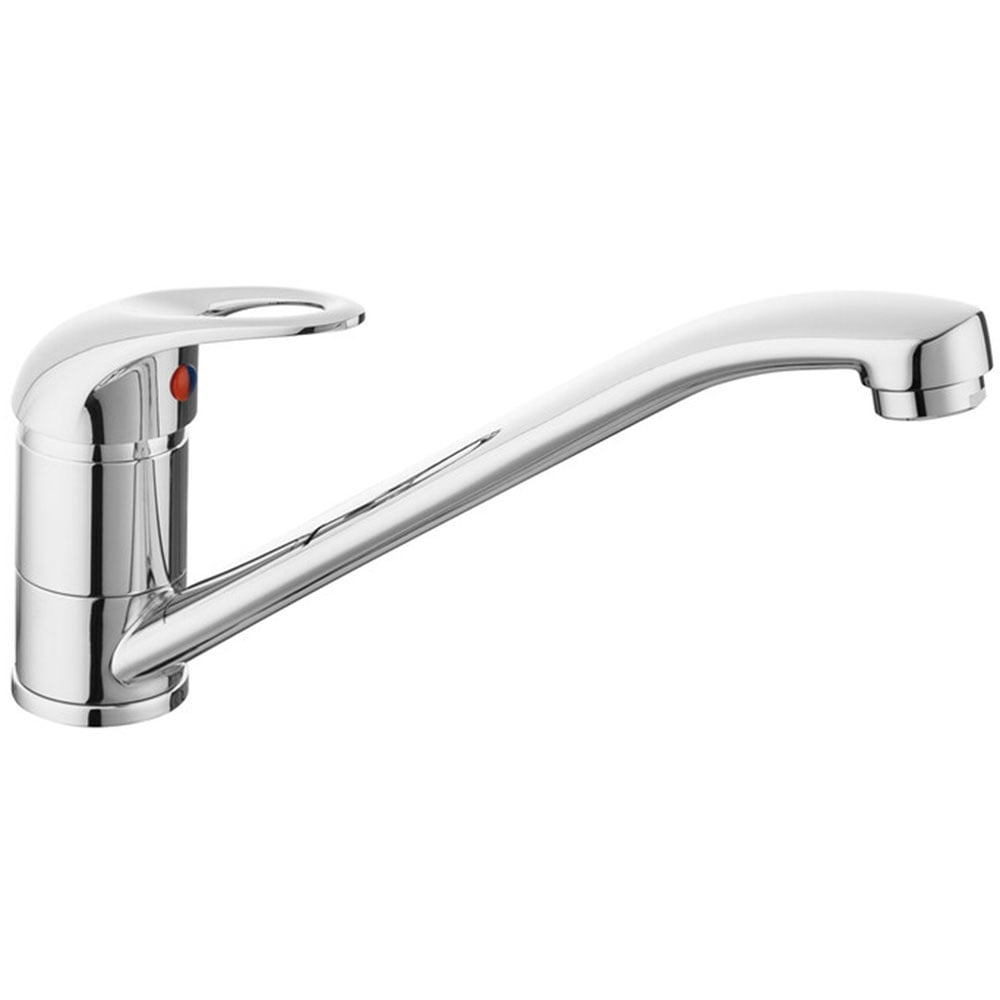 Leisure Lexin 1.0 Bowl Satin Stainless Steel Kitchen Sink, Waste & Tap LE95/TMO35