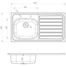 leisure-lexin-10-bowl-satin-stainless-steel-kitchen-sink-rhd-le95r-