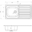 leisure-lexin-10-bowl-satin-stainless-steel-kitchen-sink-waste--tap-ln95tmo40-