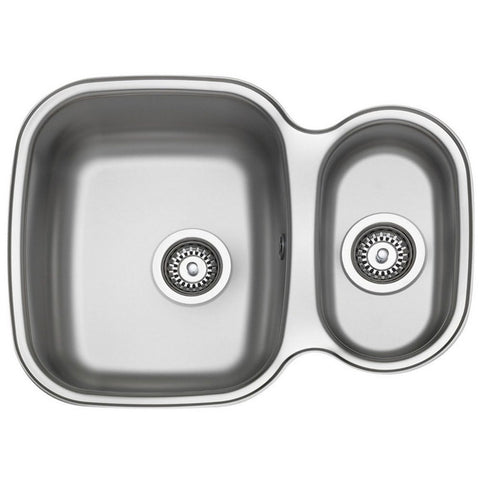 Leisure Linear 1.5 Bowls Satin Stainless Steel Kitchen Sink LUB3417/