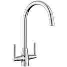 leisure-aquasense-chrome-monobloc-twin-lever-kitchen-sink-tap-taqsensecm-