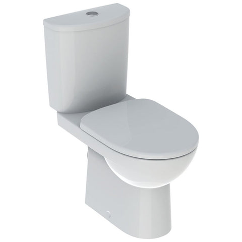 Geberit Selnova White 3-in-1 Close-Coupled Pan, Cistern & Soft Close Seat Pack