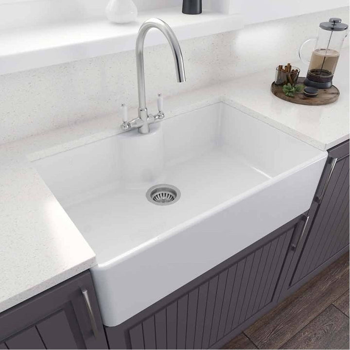 nuie-fireclay-butler-795-10-bowl-white-ceramic-kitchen-sink--chrome-waste-