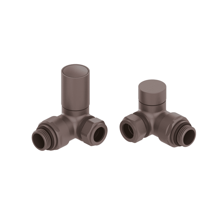 astini-modern-brushed-bronze-corner-towel-rail-valves-