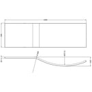 nuie-white-acrylic-b-shaped-shower-bath-front-panel-1700mm---wbb200-