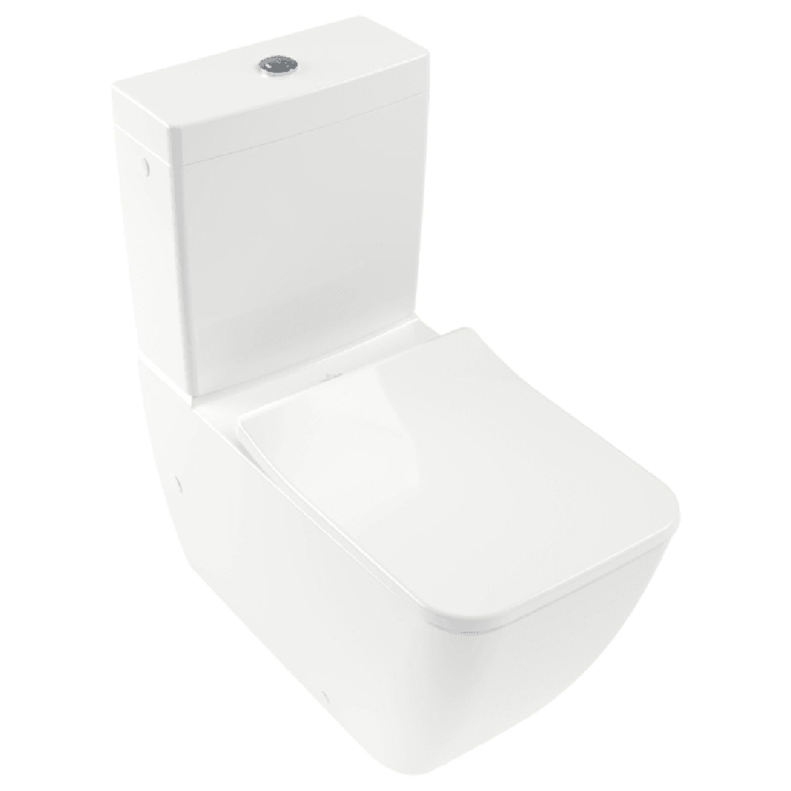Villeroy & Boch Venticello Close-Coupled Toilet with WC Pan, Cistern and Soft Close Seat
