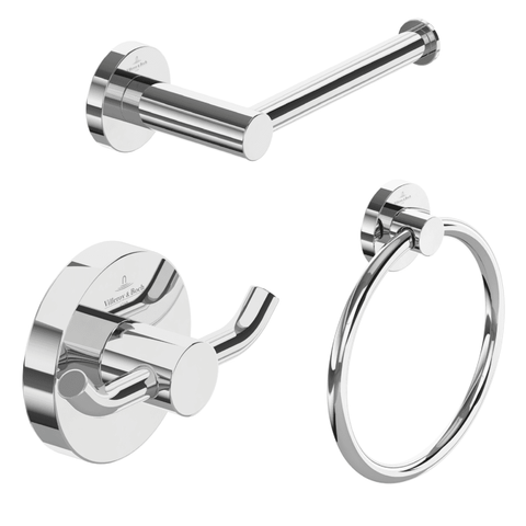 Villeroy & Boch Elements Tender Chrome Accessory Bundle Pack