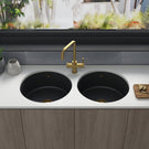 astini-round-insetundermount-460-20-bowl-matt-black-ceramic-kitchen-sink-with-gold-waste--overflow-