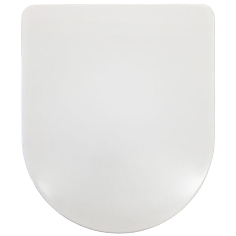 RAK Resort Mini Quick Release White Soft Close Wrap Over Toilet Seat - RAKSEAT006