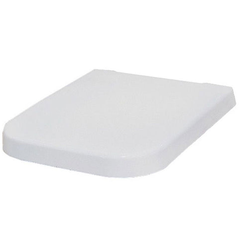 RAK Series 600 Quick Release White Wrap Over Soft Close Toilet Seat - RAKSEAT014