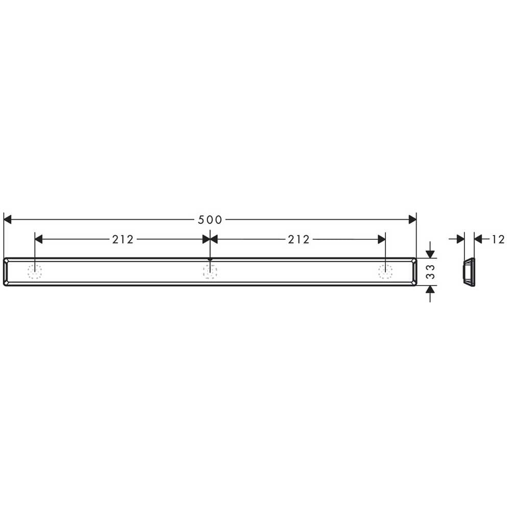 Hansgrohe WallStoris Wall-Mounted Shower Accessories Bundle