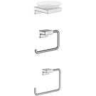 hansgrohe-addstoris-chrome-cloakroom-with-soap-dish-towel-ring--roll-holder-