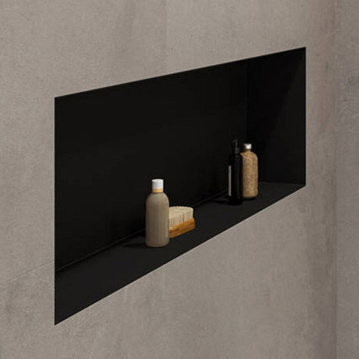 hansgrohe-xtrastoris-original-matt-black-300x900mm-wall-niche--integrated-frame-