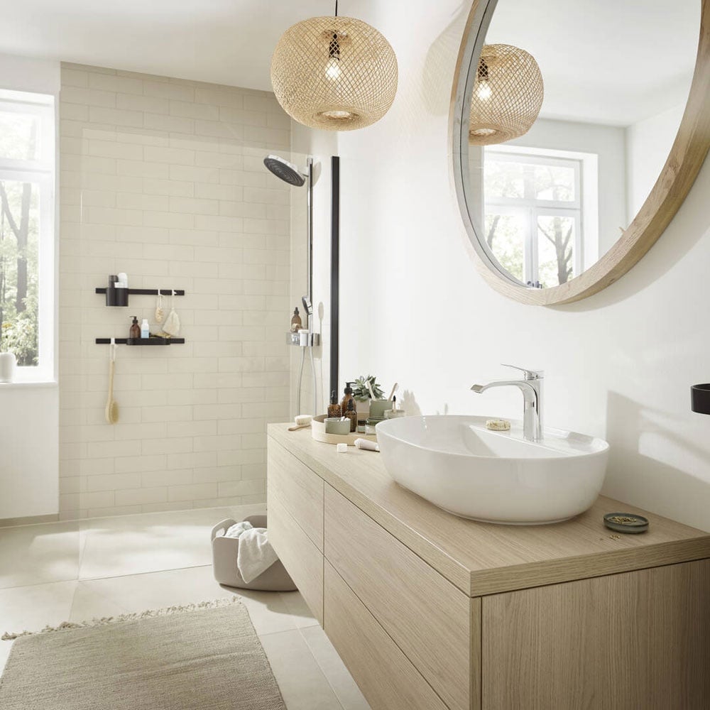 Hansgrohe WallStoris Wall-Mounted Shower Accessories Bundle