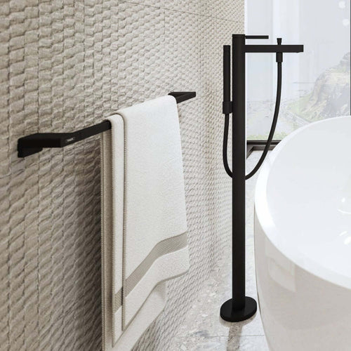 Hansgrohe AddStoris Q Wall Mounted Towel Rail Bathroom Accessory