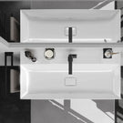 hansgrohe-addstoris-matt-black-445mm-twin-towel-handle-