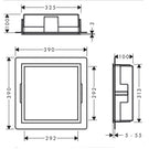 hansgrohe-xtrastoris-individual-matt-black-300x300mm-wall-niche--design-frame-