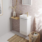 hansgrohe-addstoris-brushed-bronze-wall-mounted-soap-dispenser-