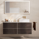 hansgrohe-addstoris-brushed-bronze-wall-mounted-twin-towel-holder-