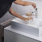 hansgrohe-addstoris-matt-white-wall-mounted-twin-towel-holder-