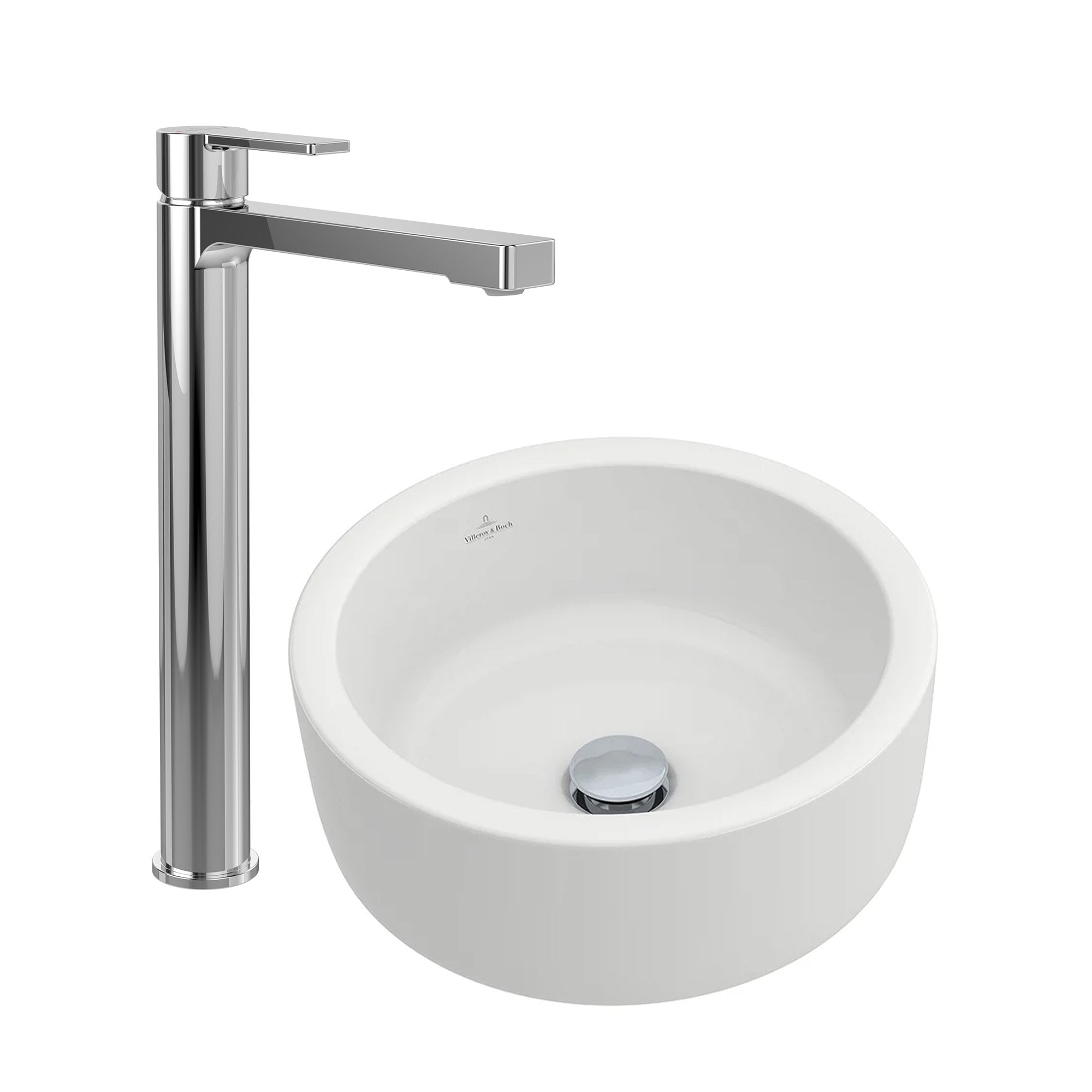 Villeroy & Boch Architectura Washbowl Basin & Basin Tap Bundle VBP-24-0309