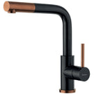 luisina-black--copper-swivel-spout-kitchen-mixer-tap-with-single-jet-pull-out-spray-rc304do064-