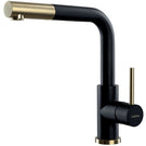 luisina-black--gold-swivel-spout-kitchen-mixer-tap-with-single-jet-pull-out-spray-rc304do718-