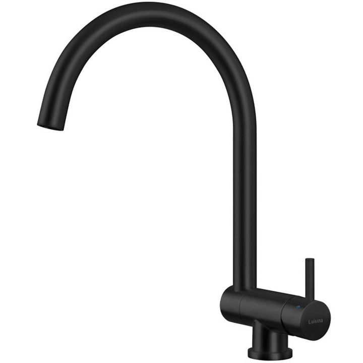 luisina-matt-black-single-lever-swivel--folding-spout-kitchen-mixer-tap-rc316063-