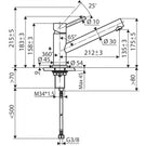 luisina-stainless-steel-single-lever-swivel-spout-kitchen-mixer-tap-rc302055-
