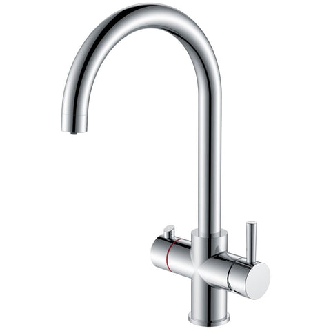 Reginox Attenzi 3in1 Boiling Hot Water Kitchen Tap & Tank with Integrated Tank