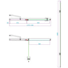 scudo-6mm-hinged-door--in-line-1200mm-with-black-conversion-kit-