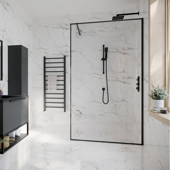 scudo-minos-framed-glass-700mm-panel-black--stabilising-bar-