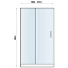 scudo-s6-chrome-sliding-shower-door-1600mm---s6-glass032-
