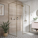 scudo-minos-framed-glass-panel-1100mm-brushed-brass--stabilising-bar-