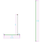 scudo-minos-framed-glass-800mm-panel-black--stabilising-bar-