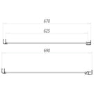 scudo-s6-brushed-brass-side-panel-700mm---s6-bbglass025-