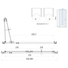 scudo-s6-chrome-bifold-semi-frameless-door-1000mm---s6-glass030-