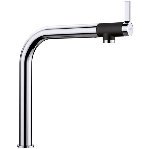 Blanco Vonda Polished Chrome Top Lever Swivel Spout Kitchen Sink Mixer Tap