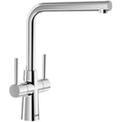 blanco-lax-polished-chrome-twin-lever-swivel-spout-kitchen-sink-mixer-tap-