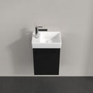 villeroy--boch-avento-volcano-black-350mm-wall-hung-vanity-unit-with-black-handles--basin-tap-on-left-